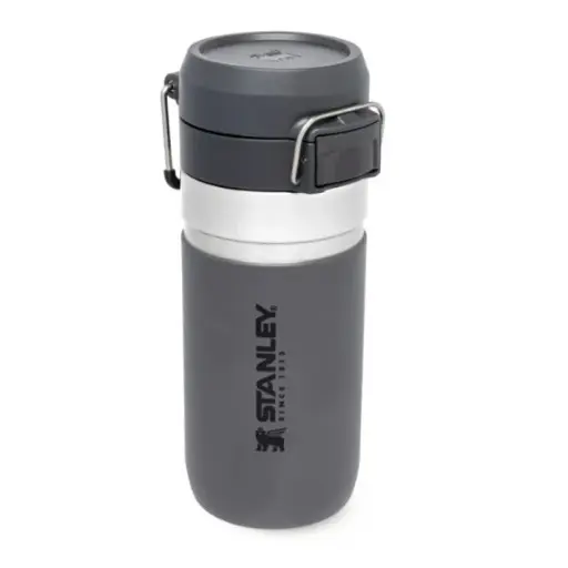 [STANLEY014] Stanley The Quick-Flip Water Bottle .47L / 16oz Charcoal (10-09148-025)