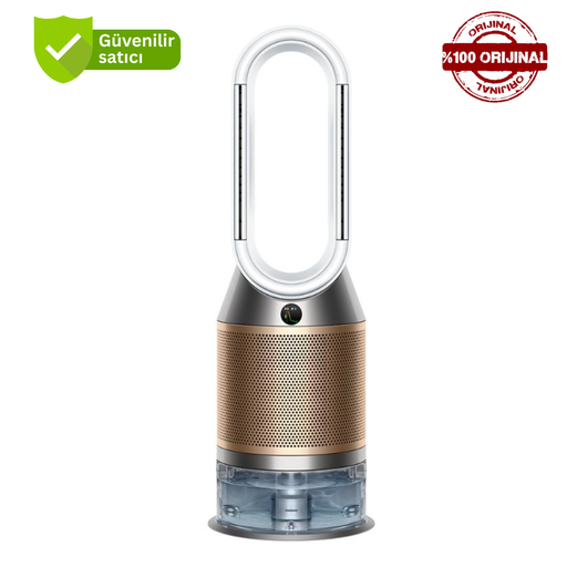 [DYSON089] Dyson PH05 Hava Temizleyici Nemlendirici+Soğutucu PH2 NOx Giderici - Beyaz/Altın