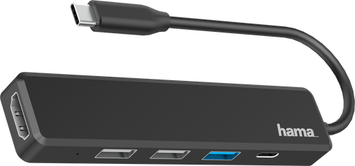 [HAMA02] Hama USB Hub 5 Ports 3x USB-A + USB-C + HDMI - HM.200117