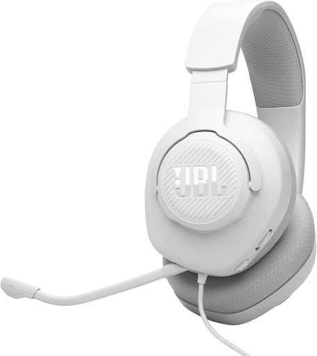 [JBLAZ031] JBL Quantum 100M2 Wired Gaming Headset White - JB.JBLQTUM100M2WHT