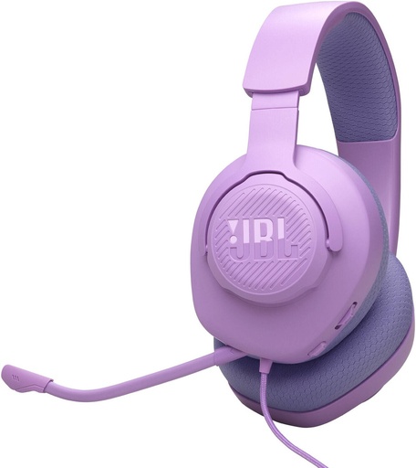 [JBLAZ0100] JBL Quantum 100M2 Kablolu Gaming Kulaklık Mor - JB.JBLQTUM100M2PUR