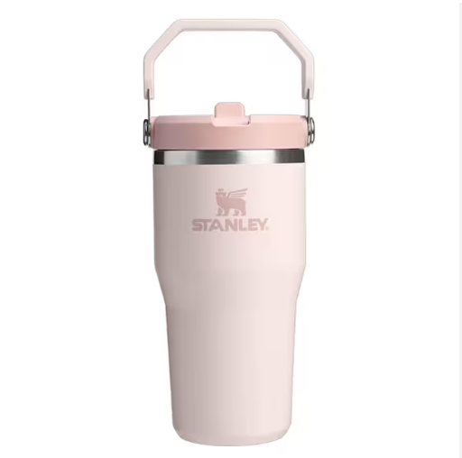[STANLEY078] Stanley IceFlow Flip Straw Termos Bardak | 0.6L/20oz Rose (10-12044-044)