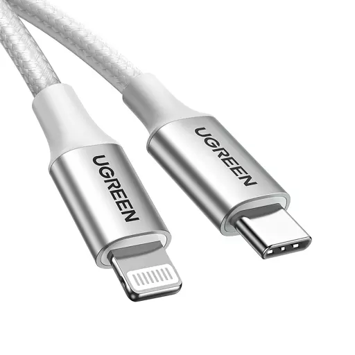 [UGREEN0127] Ugreen cable USB C to Lightning 1M White (70523)