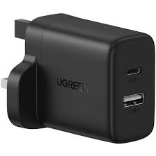 [UGREEN0121] Ugreen Dual Port Wall Charger - Black (45304)