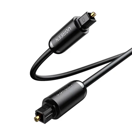 [UGREEN0120] Ugreen optical cable audio cable 2 m digital optical fiber Toslink SPDIF gray (70892)