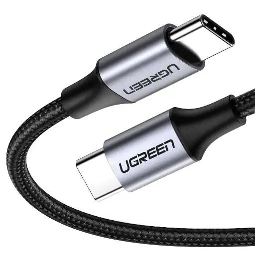 [UGREEN0106] Ugreen USB-C 2.0 Male To USB-C 2.0 Male 3A 2 m, Gray US261 50152