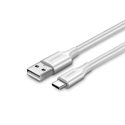 [UGREEN0124] Ugreen USB to USB C Hızlı Şarj Kablosu Beyaz 2 Metre (60123)