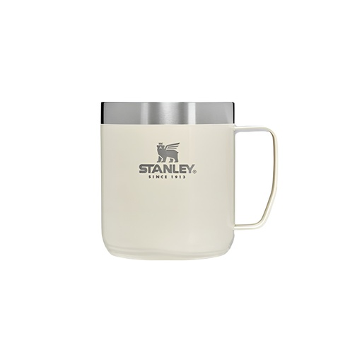 [STANLEY0112] Stanley Mug The Everyday Camp Mug 0.35L (12Oz) Cream Gloss - ( 10-09366-313)