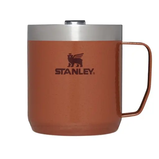 [STANLEY0113] Stanley Mug The Everyday Camp Mug 0.35L (12Oz) Hammertone Clay - (10-09366-290)