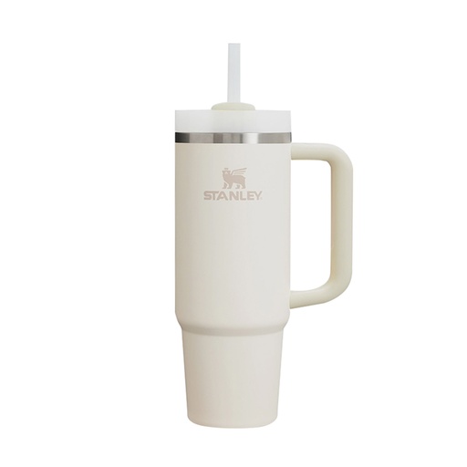 [STANLEY114] Stanley The Quencher H2.O FlowState Tumbler 30oz/0.89L Cream(10-10827-891) ​