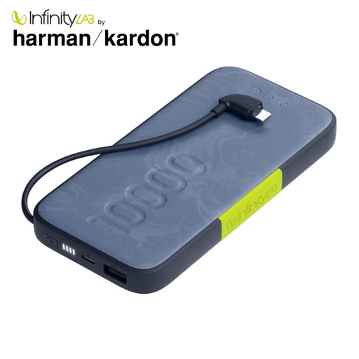 [ILAZ025] InfinityLab by Harman - InstantGo Powerbank 10000 mAh, Lightning, Mavi