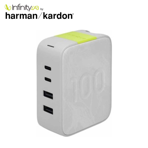 [ILAZ01] Infinity Lab InstantCharger 100W 4 USB Şarj Aleti - Beyaz