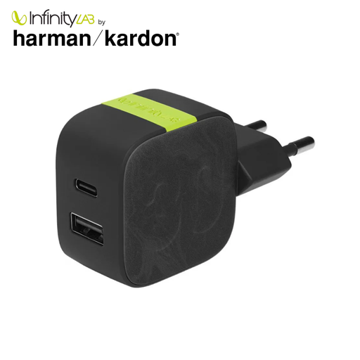 [ILAZ06] Infinity Lab InstantCharger 30W 2 USB Şarj Aleti - Siyah