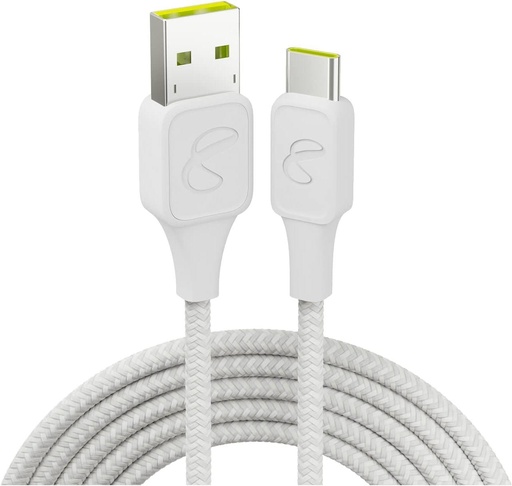 [ILAZ012] InfinityLab InstantConnect Kablo USB-A USB-C 15W 1.5m, Beyaz