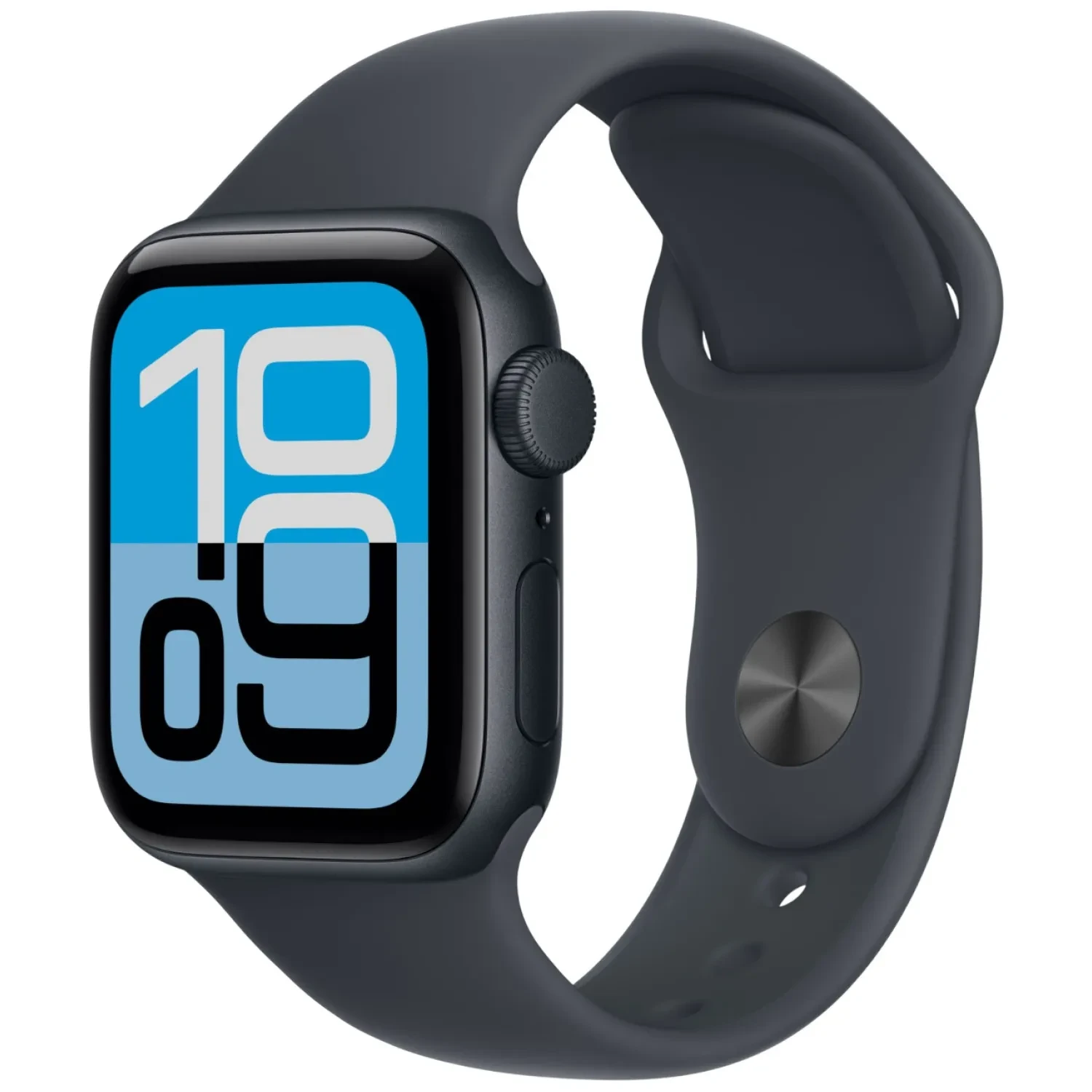 [APPLE0433] Apple Saat SE 3 GPS 44mm Midnight Aluminum Kılıf with Midnight Sport Band - Midnight - (2025) MEHQ4