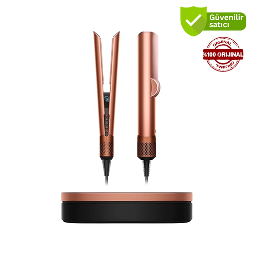 [DYSON0100] Dyson Airstrait Saç Düzleştirici HT01 - Amber Silk