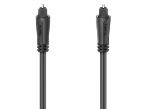 [HAMA027] HAMA Optical Fiber Cable, ODT Plug 3m Black - HM.205135