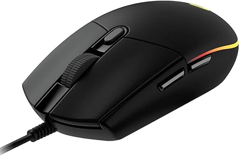[LOGITECH03] Logitech G203 LSYNC Gaming Mouse - USB - Optical - 6 Button Black