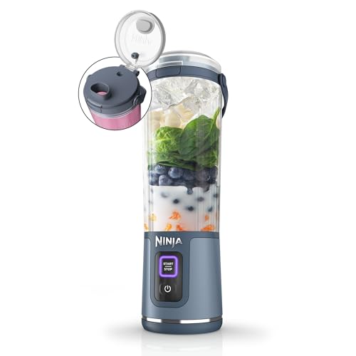 [NINJA09] Ninja Blast Taşınabilir Blender Denim Mavi 530 Ml. (BC151EUNV)