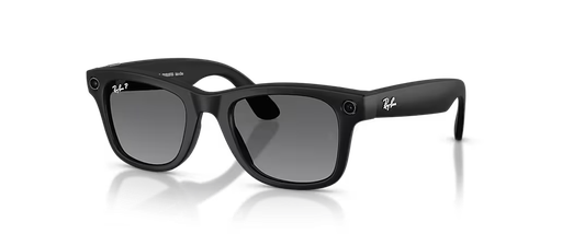 [RAY09] Ray-Ban | Meta Wayfarer (Gen 2) RW4012 Mat Siyah Polarized S-53