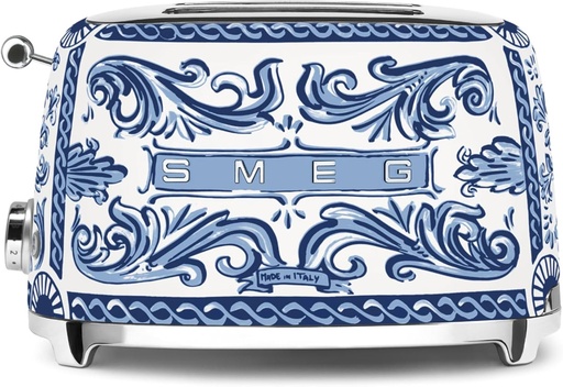 [SMEG0139] Smeg 50's Style Toaster Dolce/Gabbana Blu Mediterraneo TSF01DGBEU