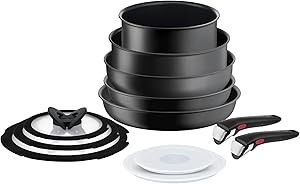 [SBT048] Tefal Ingenio Excellence Titanyum 6X Büyük Seti 12 Parça - 2100129607