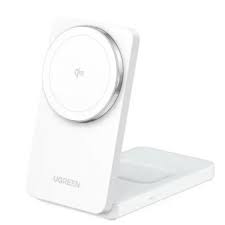 [UGREEN0132] UGREEN 2-in-1 15W Magnetic Wireless Charger White W706-45057