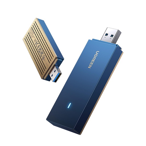 [UGREEN0146] Ugreen AX1800 5GHz / 2.4GHz Dual Band 1800Mbps USB 3.0 Wi-Fi 6 Adaptör