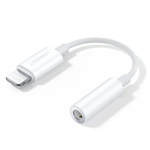 [UGREEN0137] Ugreen Lightning To 3.5mm Audio Adapter White US212-30759