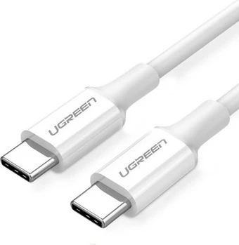 [UGREEN0133] Ugreen USB-C / USB-C PD QC AFC cable 1m - white (US264-60518)