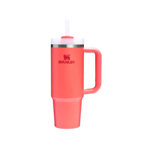 [STANLEY133] Stanley The Quencher H2.O FlowState Tumbler 0.89 Litre 30oz Hot Coral ( 10-10827-951 )