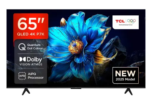 [TCLTV0104] TCL 65" 65P7K QLED 4K Quantum Crystal Google TV (2025) 