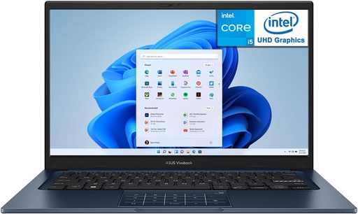 [ASUS0045] ASUS Vivobook 14" FHD  Intel 13th Core i5-1334U 12GB RAM 256GB SSD Laptop Quiet Blue X1404VA-I512256 