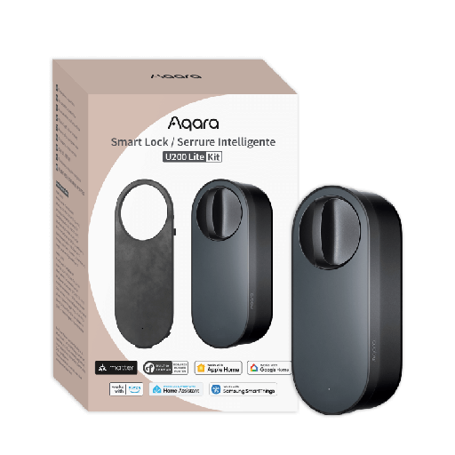 [AQBIL014] Aqara Smart Door Lock U200-Lite Black EL-D03D-S