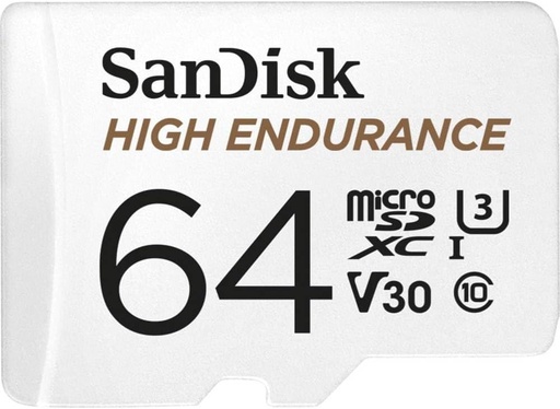 [SANDISK052] SanDisk High Endurance 100MBs Micro SDXC Card with Adapter 64GB SDSQQNR-064G