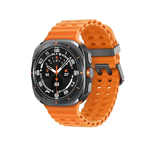 [SAMSUNG0292] Samsung Galaxy Watch Ultra 47mm LTE Titanyum Gri/Turuncu Kayış