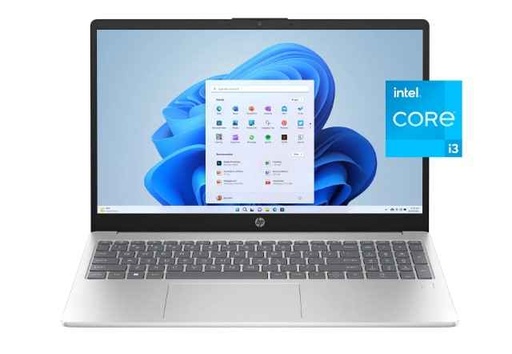 [HP0110] HP 15.6" FHD Intel i3-N305/8GB/256GB SSD Silver Laptop 15-FD0131WM 