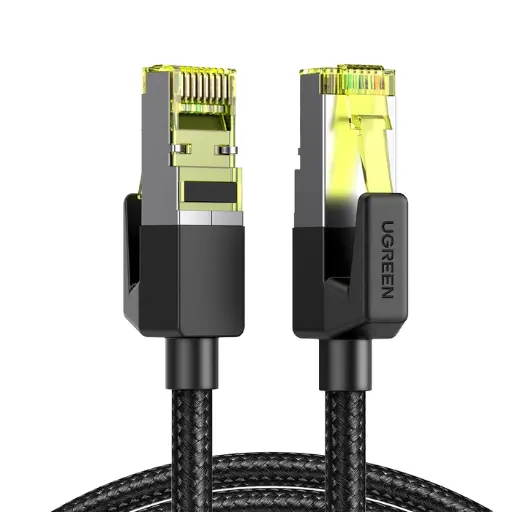 [UGREEN0168] Ugreen NW150 80425B  Braided Ethernet Cable F/FTP RJ45 Cat 7 5m black 