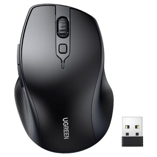 [UGREEN0173] Ugreen Ergonomic Wireless Mouse Black MU101-90395