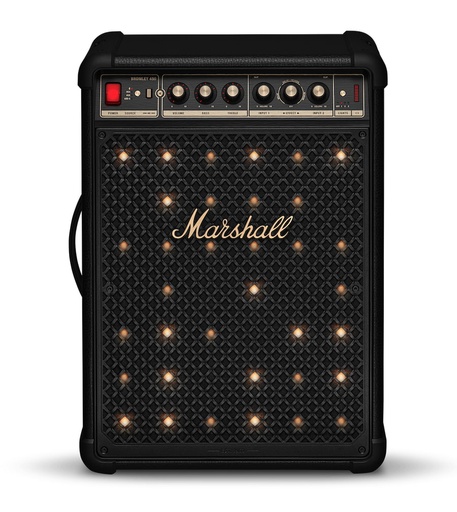 [MARSHAZ087] Marshall Bromley 450 Bluetooth Party Speaker Black and Brass - ZD.1008199