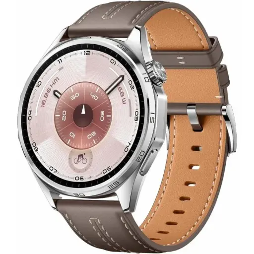 [HUAWEI015] Huawei Watch GT6 46mm (Gri Kompozit Deri Kayış)
