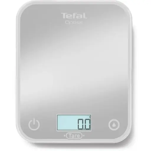 [SBT075] Tefal Optiss Silver Electronic Kitchen Scale - 1830009242