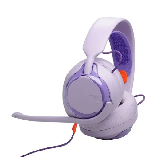 [JBLAZ0215] JBL Quantum 250 Gaming Kablolu Kulak Üstü Kulaklık Mor - JB.JBLQTUM250PUR