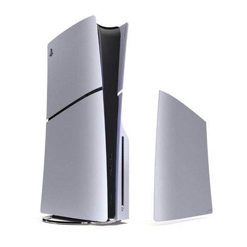 [SONY0110] Sony PS5 Konsol Kılıfları  - Slim - Sterling Silver 