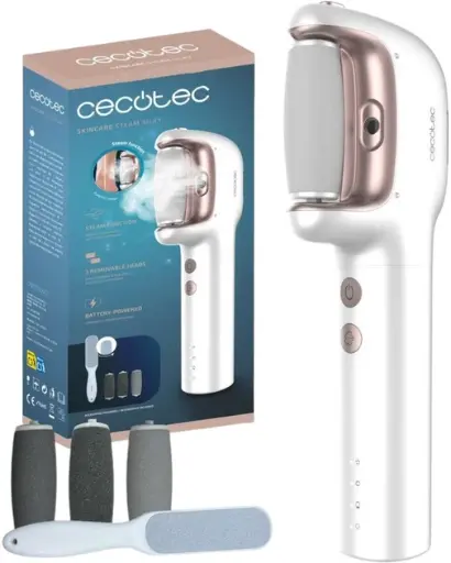 [CECOTEC07] Skincare Steam Silky Steam-Powered Foot File