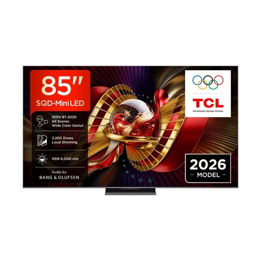 [TCLTV0111] TCL 85C8L 85" 144 Hz SQD 4K UHD Google Miniled TV