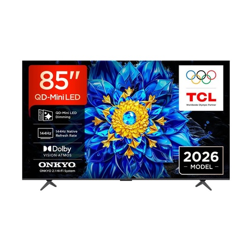 [TCLTV0112] TCL 85P8L Premium 4K Ultra HD 85"Google Smart QD Mini LED TV