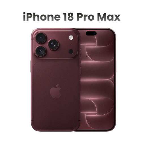 [APPLE0490] Apple iPhone 18 Pro Max 512GB -  Burgundy