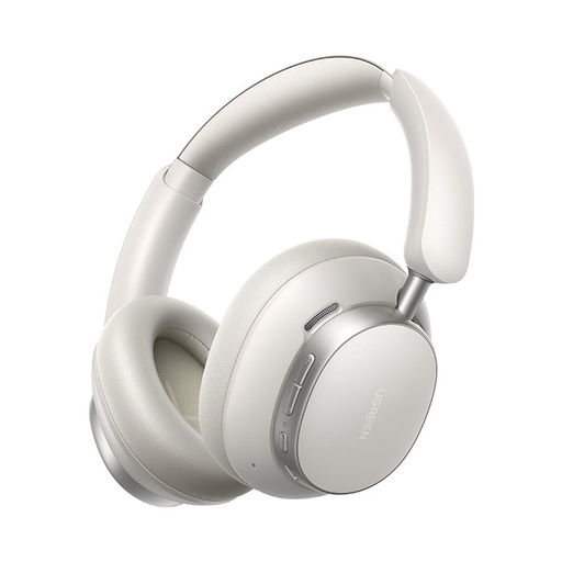 [UGREEN0183] UGREEN HiTune Max6 Studio Pro Hybrid Active Noise Cancelling Wireless Over-Ear Headphones - White 55614