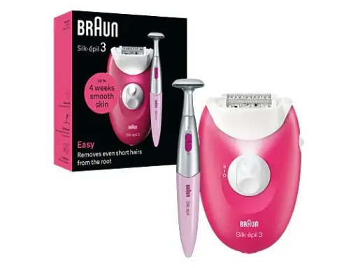 [BRAUN013] Braun Silk-Epil 3 Easy Hair Removal Device Wet & Dry Epilator - SE 3202 